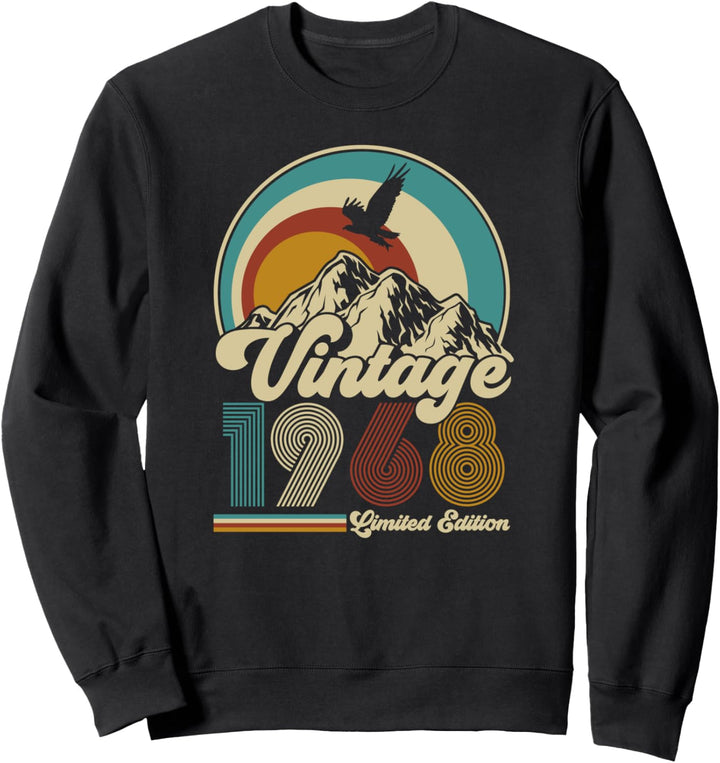 Original 1968 Geburtstag Legende Mann Frau Sweatshirt