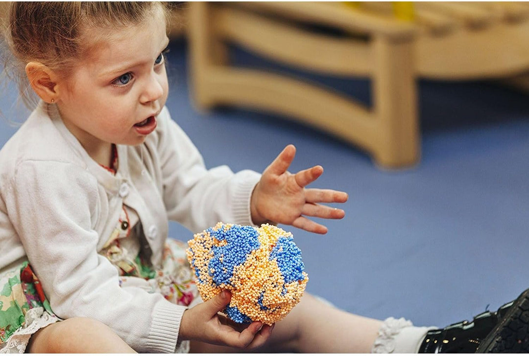 Learning Resources Playfoam Schüler-Set, Ab 3 Jahren, Knetmasse 6 Farben, Wiederverwendbar, Sauber,