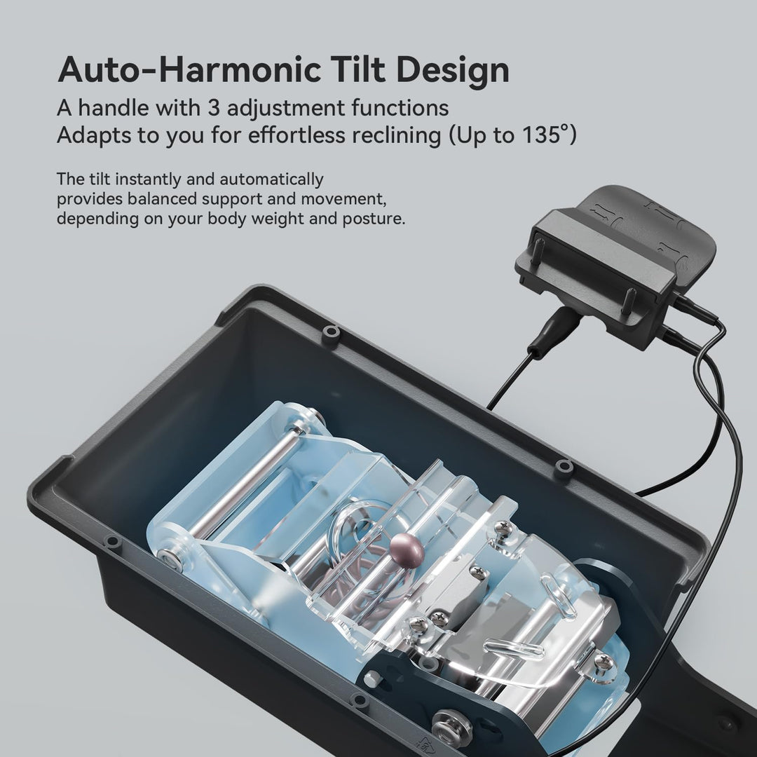 SIHOO Doro C300 Pro Ergonomischer Bürostuhl mit ultraweichen 6D-Armlehnen, dynamischer Lordosenstütz