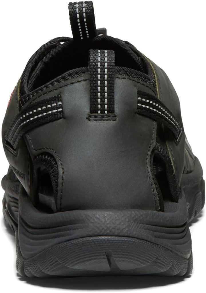 KEEN Unisex Targhee 3 Closed Toe Sportsandale 46 EU Grey Black, 46 EU Grey Black