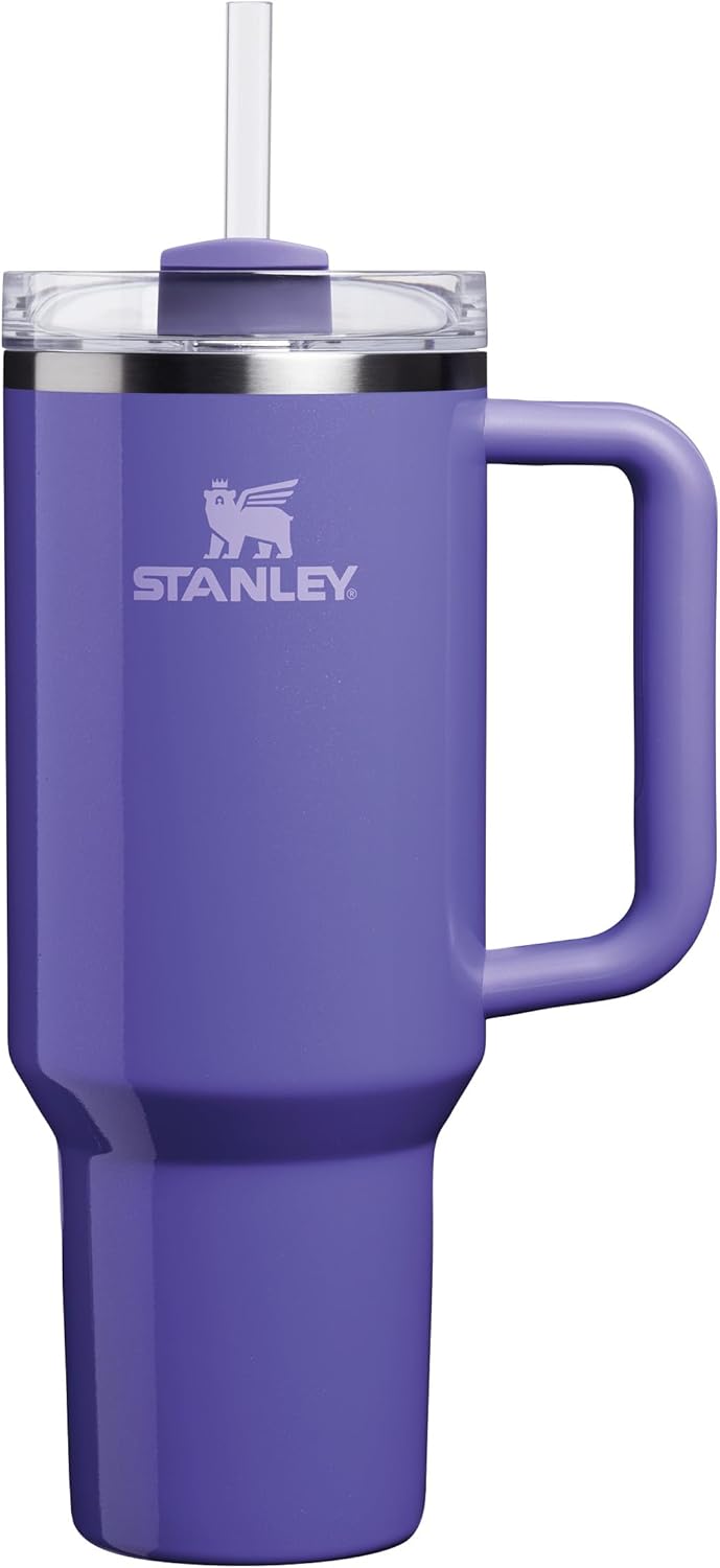 STANLEY Quencher H2.0 Flowstate Trinkflasche Mit Strohhalm 1.2L - Thermobecher Kühlt 11 Stunden - 48