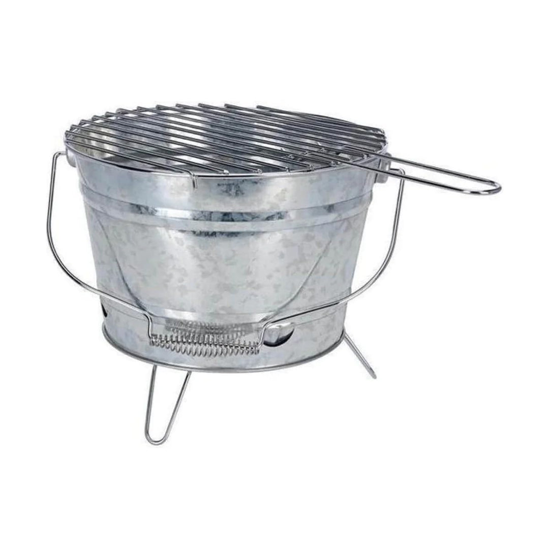 BBQ Barbecue, Galvanised 27 cm