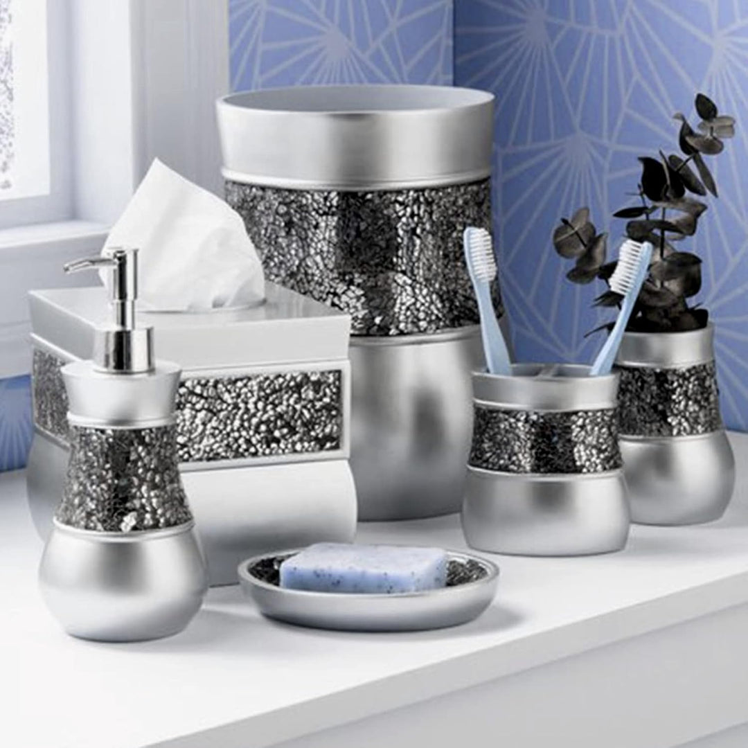 Creative Scents Badezimmer-Mülleimer – dekorativer Abfalleimer für Badezimmer, Puderzimmer oder Wohn