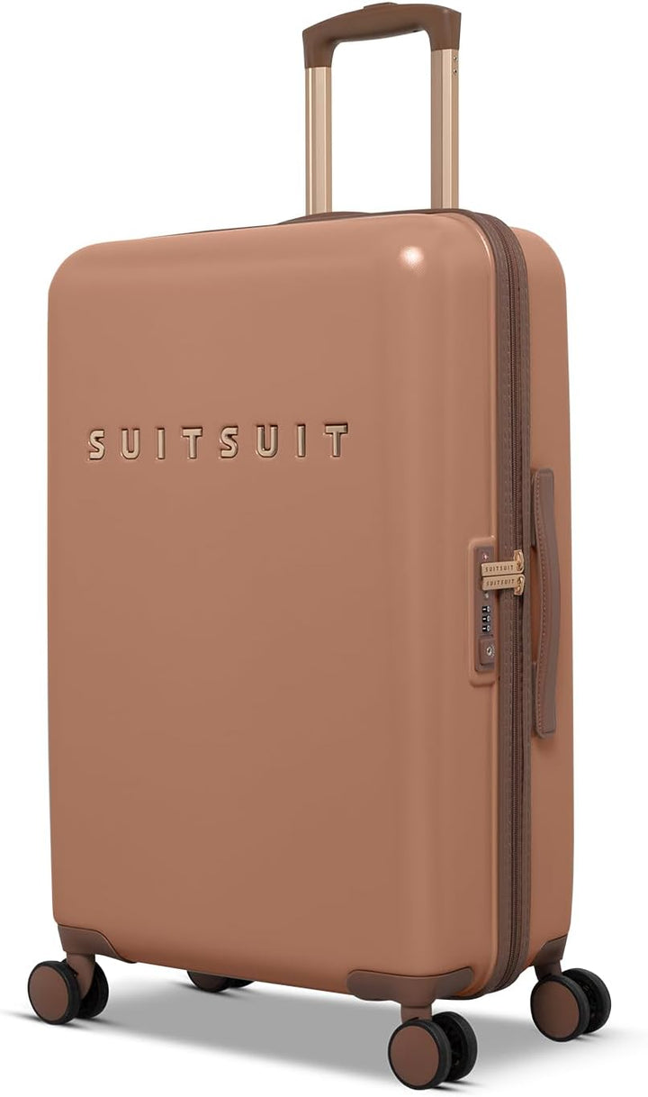 SUITSUIT Koffer Gross 66 cm - Leicht Hartschalen Reisekoffer mit Rollen - TSA-Schloss - 59 L - Fab S