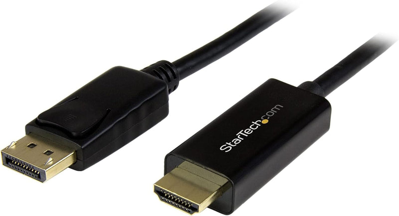 StarTech.com 1m DisplayPort auf HDMI Konverterkabel - 4K - DP auf HDMI Adapter mit Kabel - Ultra HD