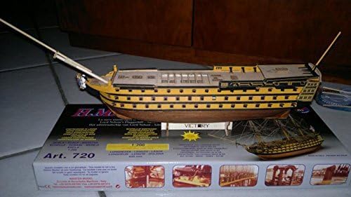 Modellschiff-Set, Holz, HMS Victory, 1:200, 500 mm lang