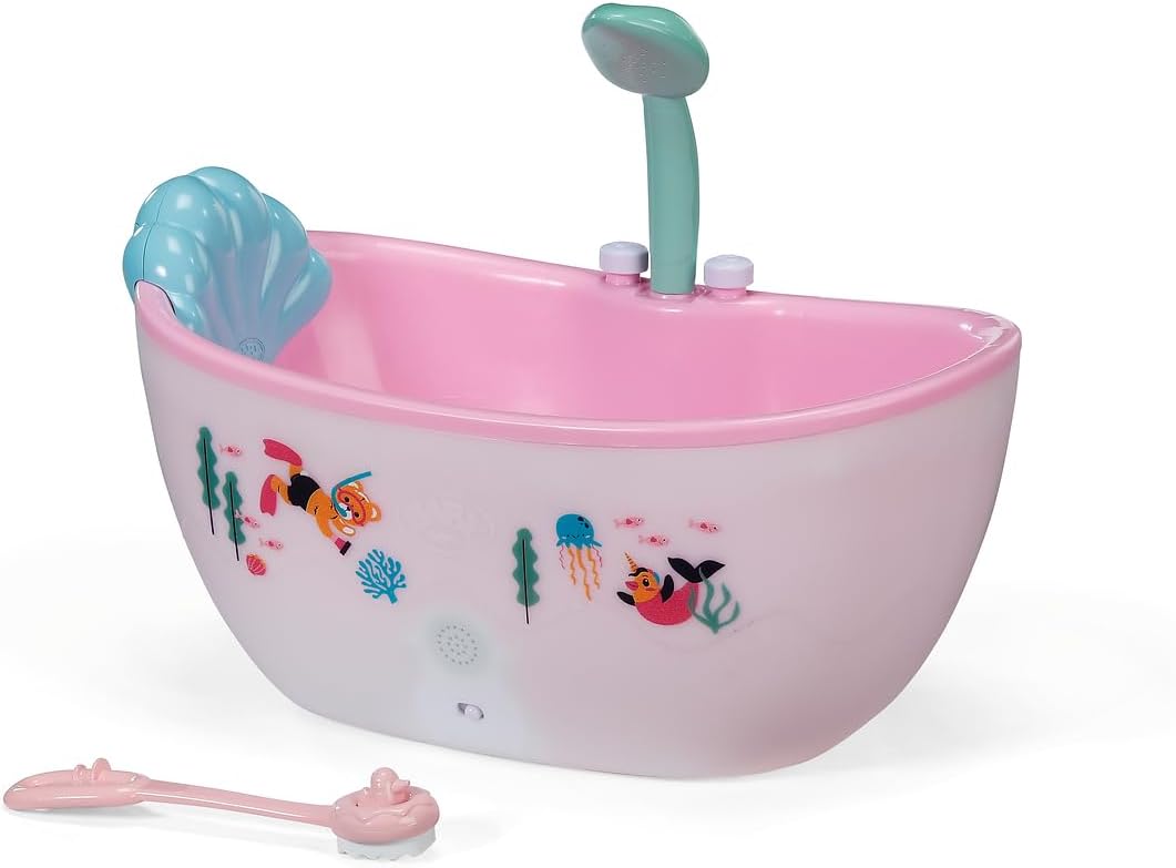 BABY Born Badewanne mit Licht- und Soundeffekten für 36 und 43 cm Puppen