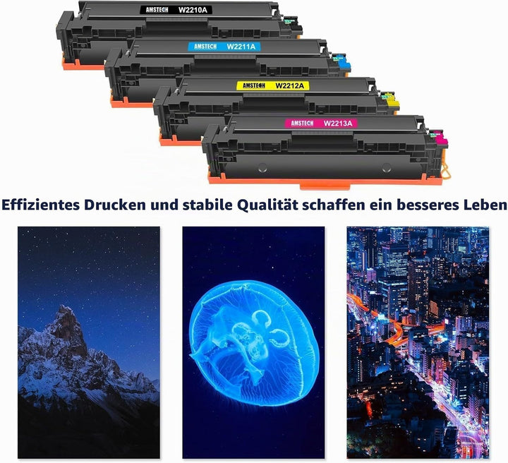 207A MFP M283fdw 207X Toner: Kompatibel für HP Color Laserjet Pro MFP M283fdw M255dw M282nw M283fdn