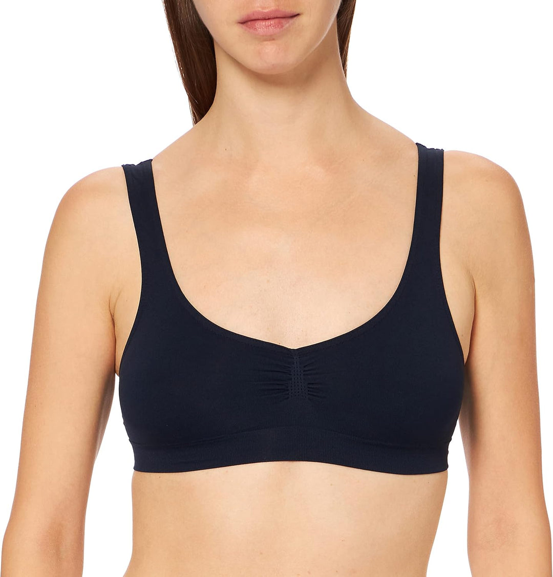 Trigema Bustier aus Polyamid/Elastan, Navy
