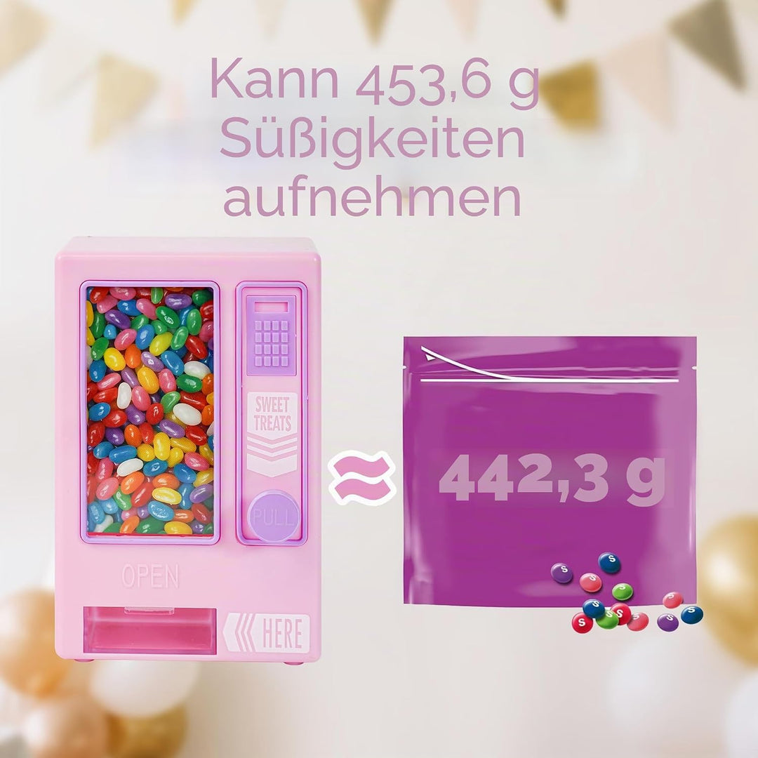 YOBRO Süssigkeitenautomat, süsser Wending Machine für den Schreibtisch, manuelle Süssigkeitenmaschin