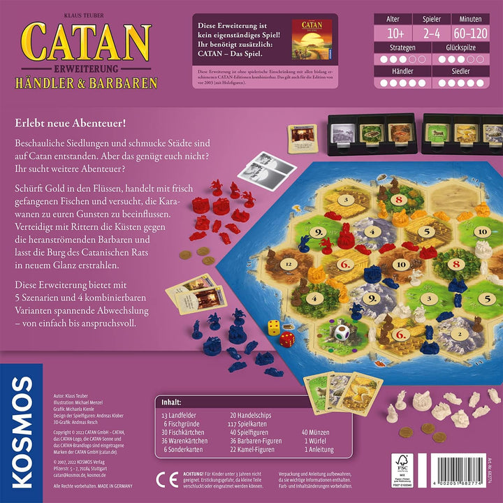 Kosmos Brettspiel Catan - Händler &amp; Barbaren CATAN Händler &amp; Barbaren, CATAN Händler &amp; Barbaren