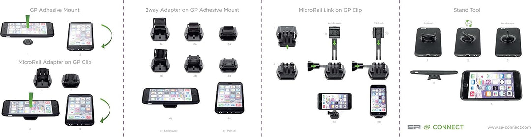 SP CONNECT Moto Bundle für iPhone 8+/7+/6s+/6+