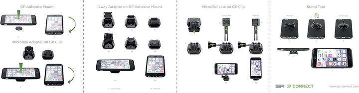 SP CONNECT Moto Bundle für iPhone 8+/7+/6s+/6+