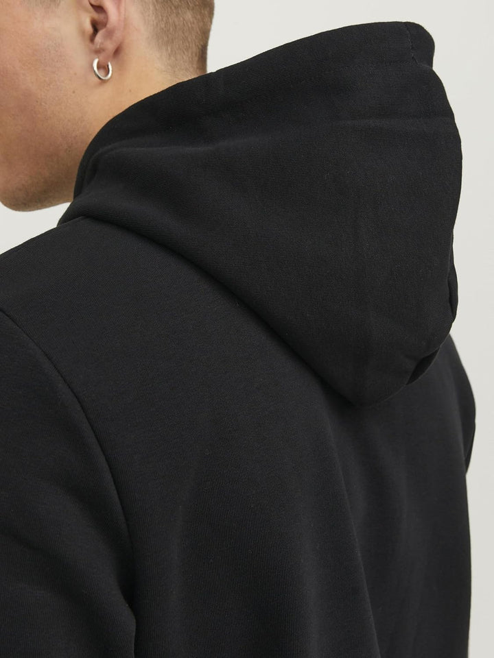 JACK & JONES Herren Hoodie Pullover mit Kapuze Sweatshirt Kapuzenpullover für Männer aus Baumwolle m