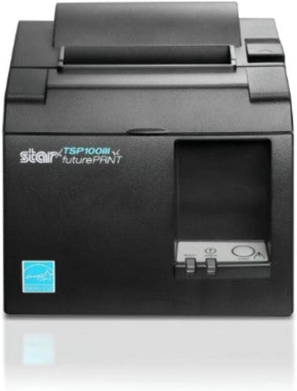 Star Micronics TSP143IIIU-230, EU, UK Grey, DT, 203dpi, 39472390 (Grey, DT, 203dpi, Cable Included)