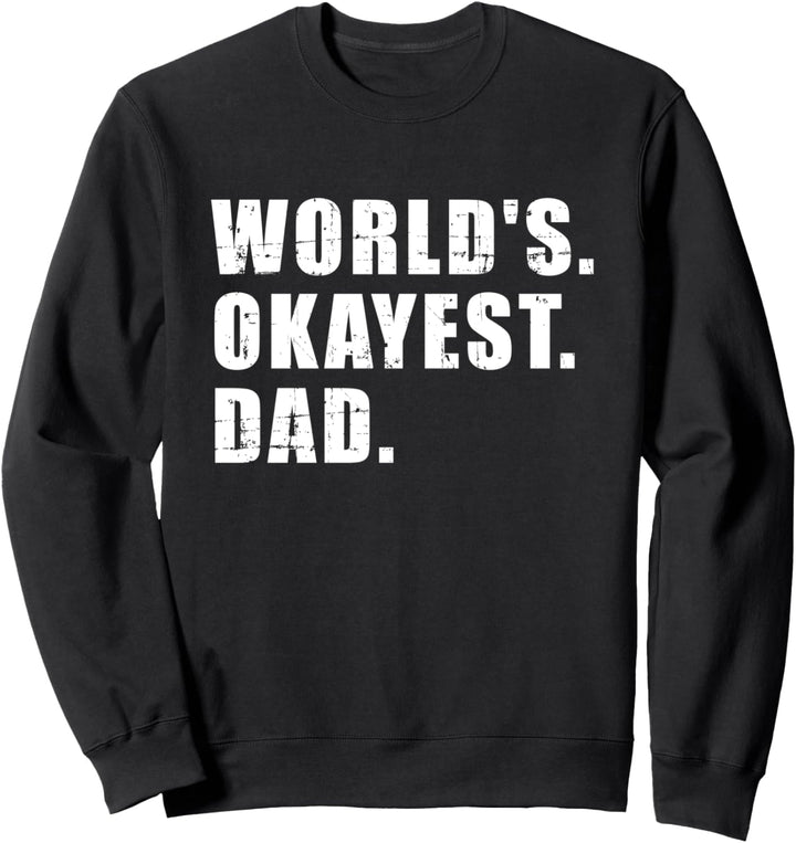 Bester Papa Vater lustiger Spruch Geschenk Vatertag Sweatshirt