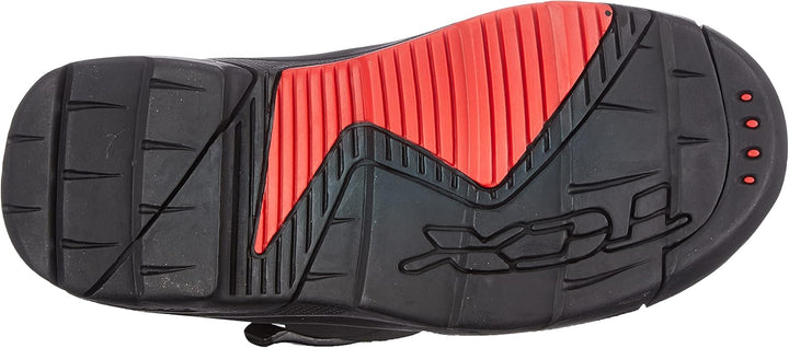 TCX Herren Motorcycle Boot 33 EU Scharwz Weiss, 33 EU Scharwz Weiss
