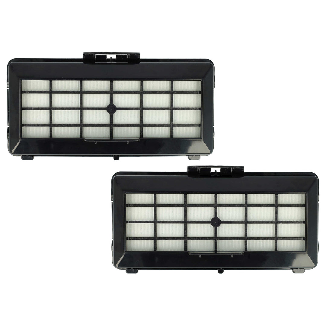 vhbw 2x Staubsaugerfilter Ersatz für Bosch BBZ152HF | 491669 für Staubsauger - HEPA-Filter Schwarz W