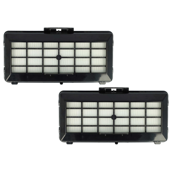 vhbw 2x Staubsaugerfilter Ersatz für Bosch BBZ152HF | 491669 für Staubsauger - HEPA-Filter Schwarz W
