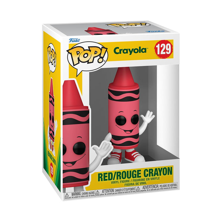 Funko POP! Vinyl: Crayola - Red Crayon - Vinyl-Sammelfigur - Geschenkidee - Offizielle Handelswaren