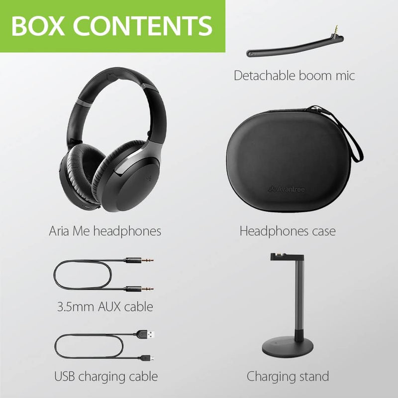 Avantree Aria Me – Bluetooth-Kopfhörer mit Audio-Hörprofilen für das Linke/rechte Ohr, personalisier