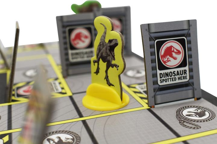 Cartamundi Jurassic World Tracker Brettspiel, Find & Rescue Dinosaurier, für 2–4 Spieler, tolles Ges