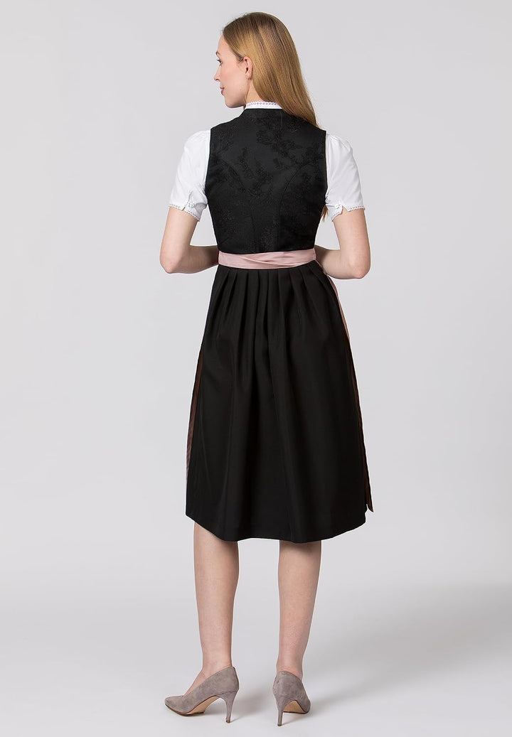 Stockerpoint Damen Schürze Kristin Dirndlschürze, Rose, Regular