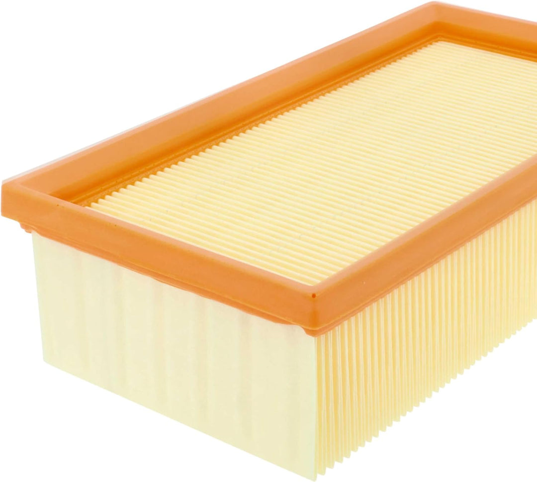 vhbw Set 2x Flachfaltenfilter kompatibel mit Kärcher NT 14/1 Eco Adv L, NT 14/1 Eco L Nass- und Troc