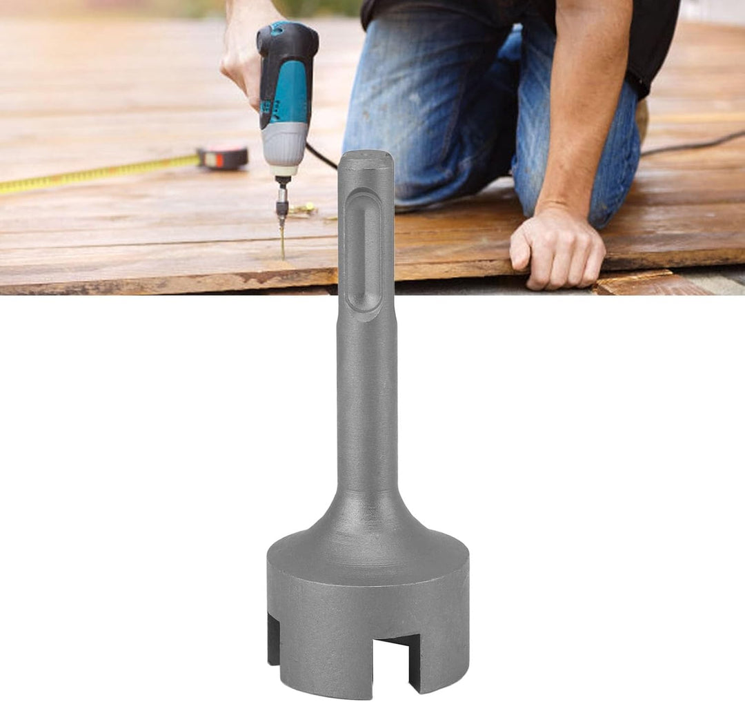 SDS Plus Erdungsstangentreiber, 85mm Metall Erdungsstangen Bits Steckschlüssel Bohrwerkzeuge für SDS