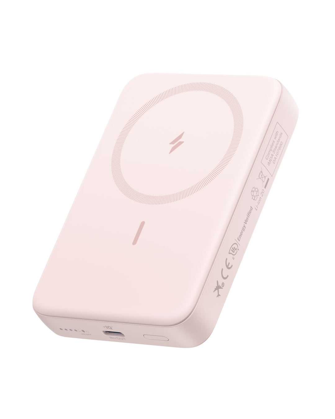 Anker Zolo magnetische Powerbank, kompaktes 10.000mAh Ladegerät mit 30W Max. Schnellladen, kabellos