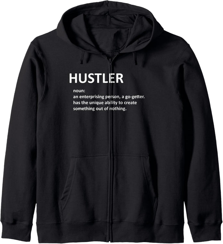 Definition of a Hustler Kapuzenjacke
