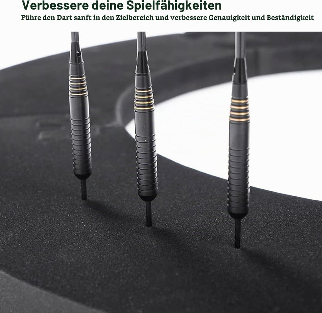 5 Pcs Spleissen Dart Surround Wandschutz, Haltbares Eva Dartboard Surround Innendurchmesser 45cm, Au