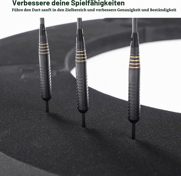 5 Pcs Spleissen Dart Surround Wandschutz, Haltbares Eva Dartboard Surround Innendurchmesser 45cm, Au