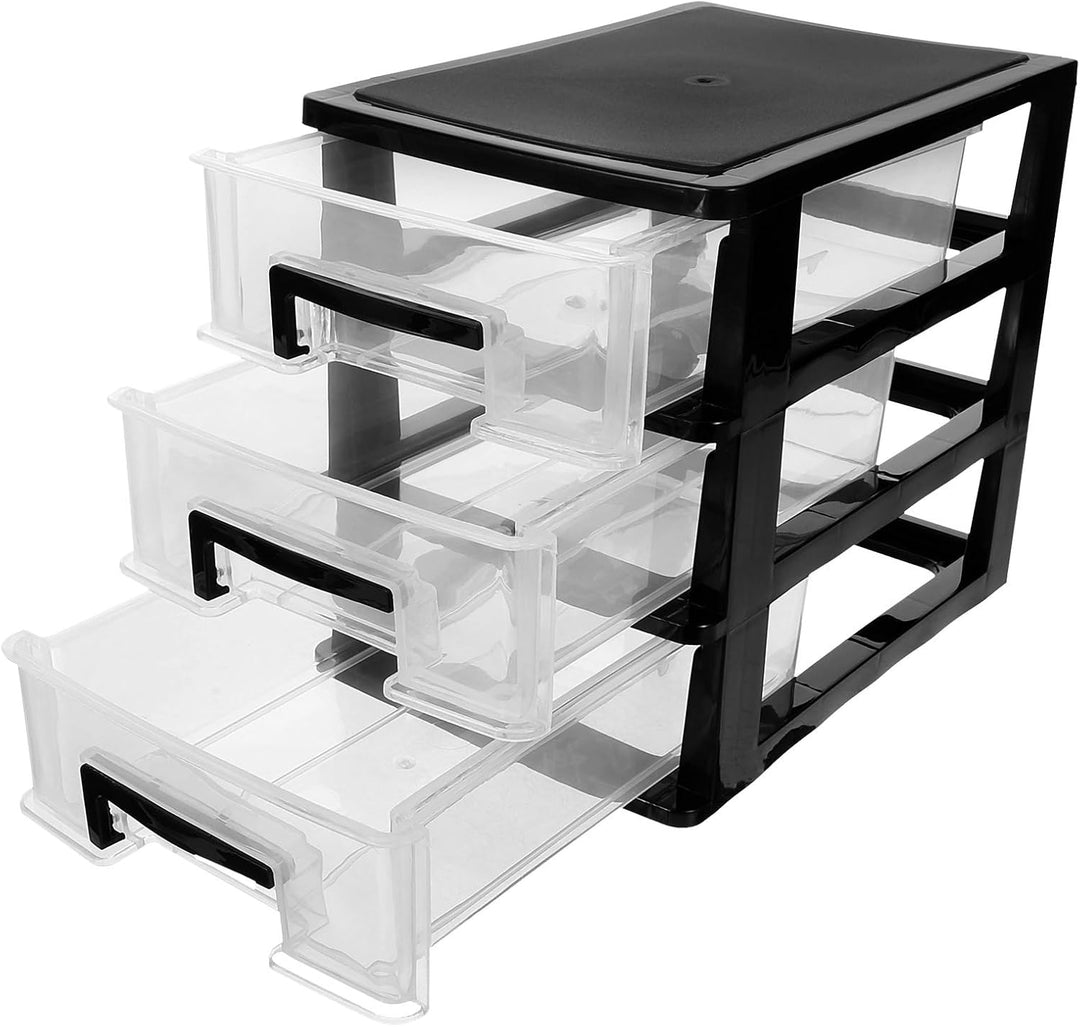 3 Layers Schubladenregal Lagerschrank Schrank Lagerschrank Schubladenschrank Schubladen Desktop Stor