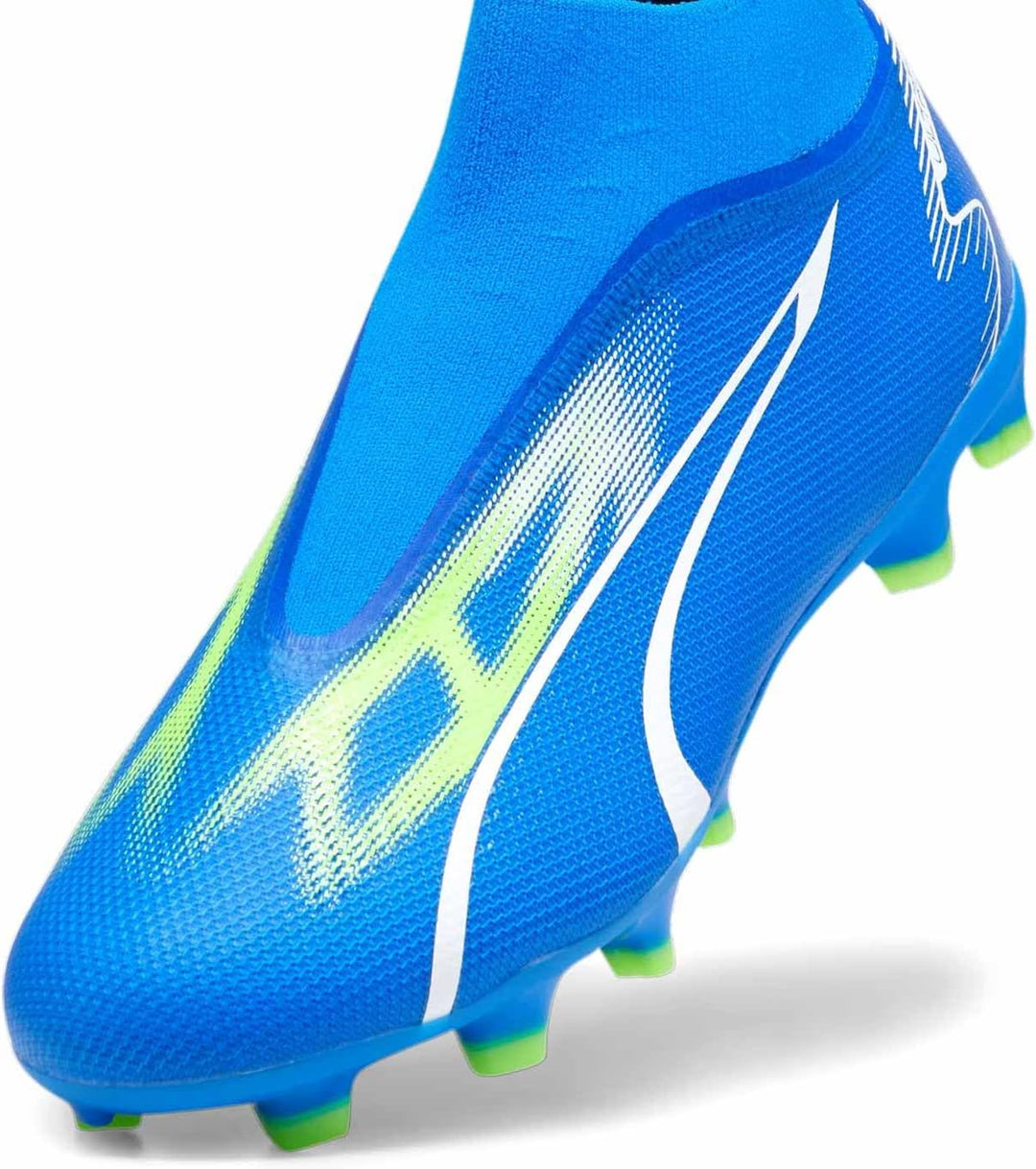 PUMA Herren Ultra Match+ Ll Fg/Ag Fussballschuh 45 EU Ultra Blue Puma White Pro Green, 45 EU Ultra B
