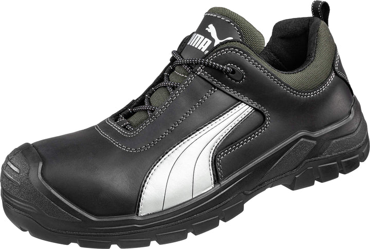 Puma Safety Sicherheitsschuhe Cascades Low S3 Scuff Caps 64.072.0, Schwarz, 47 47 EU, 47 EU