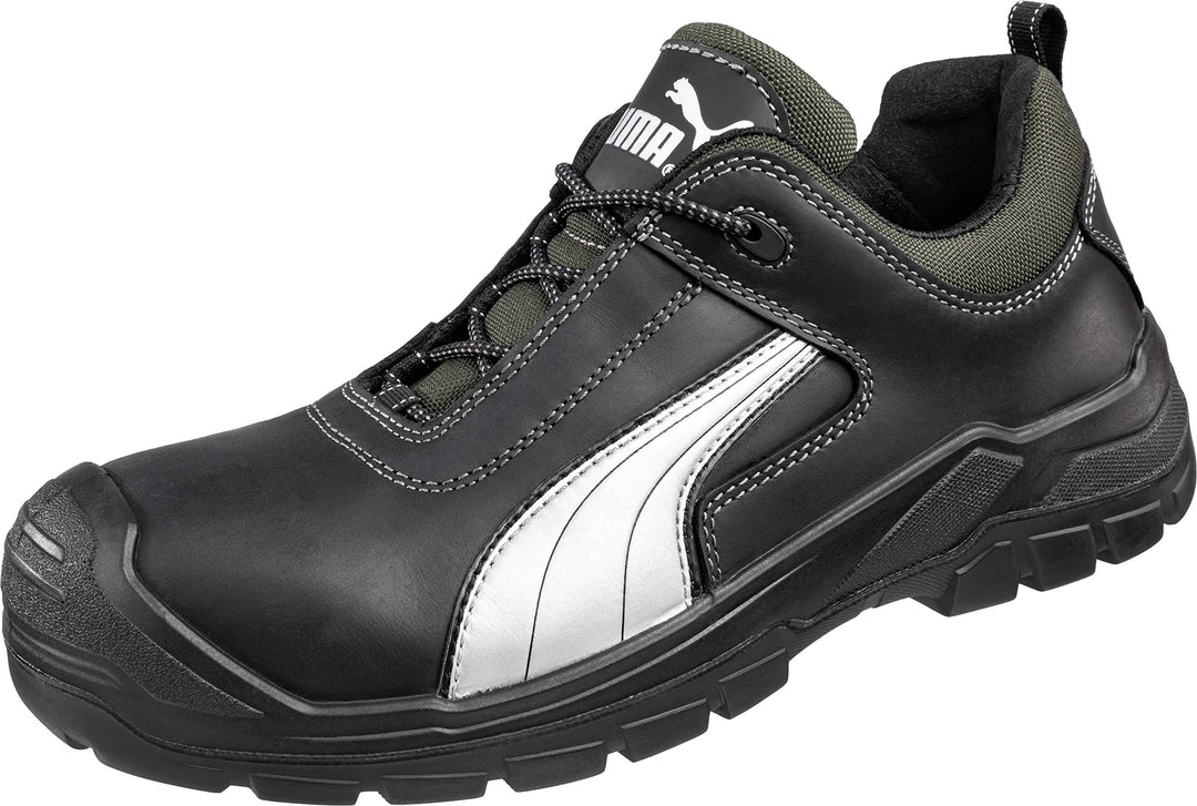 Puma Safety Sicherheitsschuhe Cascades Low S3 Scuff Caps 64.072.0, Schwarz, 46 46 EU, 46 EU