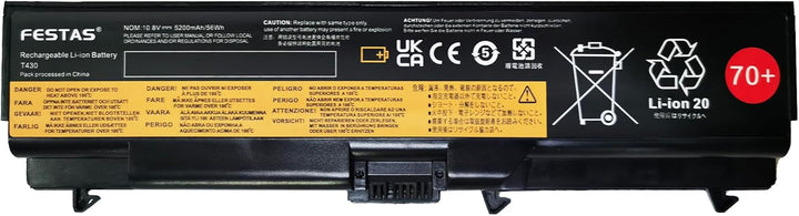 5200mAh 70+ 45N1001 45N1000 45N1007 45N1011 42T4757 0A36303 Laptop Akku für Lenovo ThinkPad T430 T43