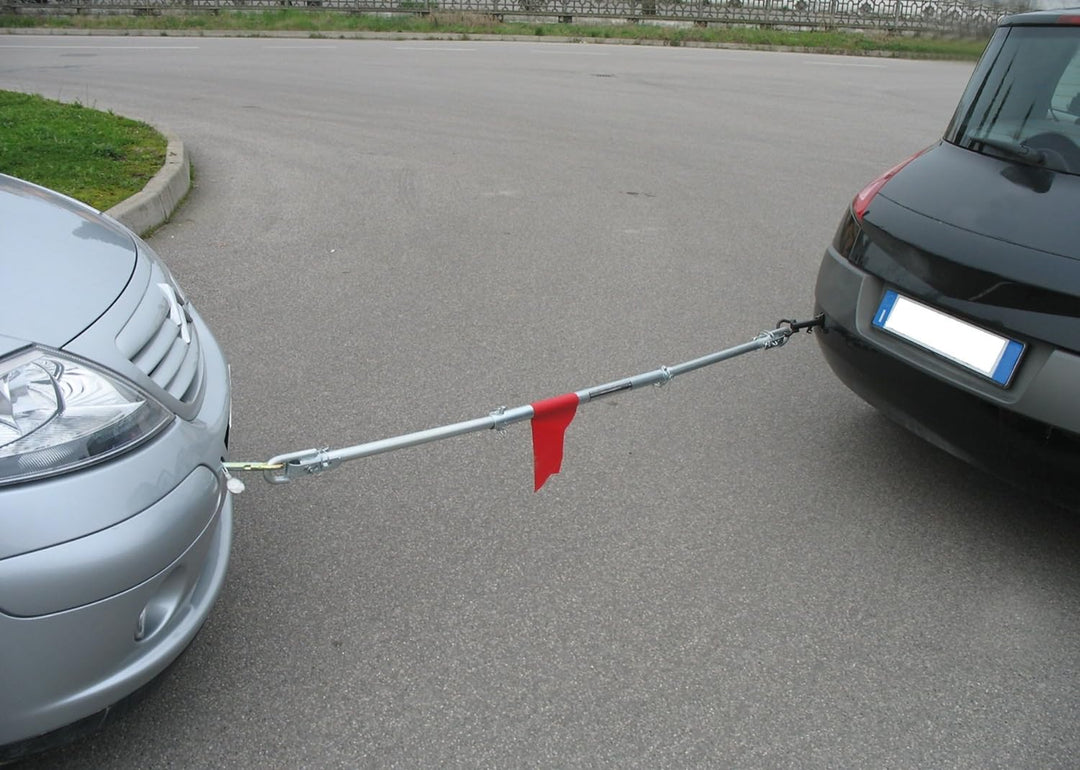 Bottari 28016 Abschleppstange aus Metall, Verzinkt, Länge : 400 cm, Zugkraft 2000 kg