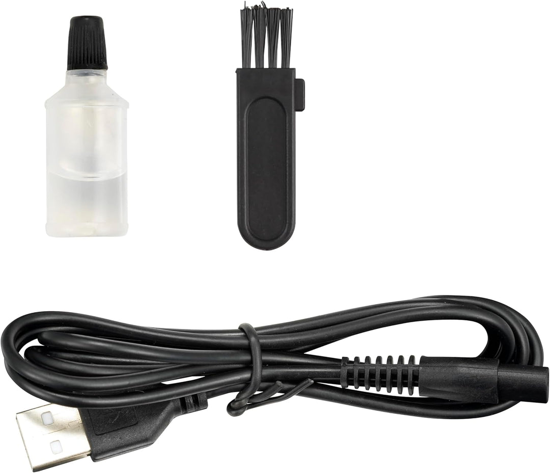 Melissa House of Barber 16680054 Multifunktionaler Barttrimmer - Wiederaufladbar, Ergonomisches Desi
