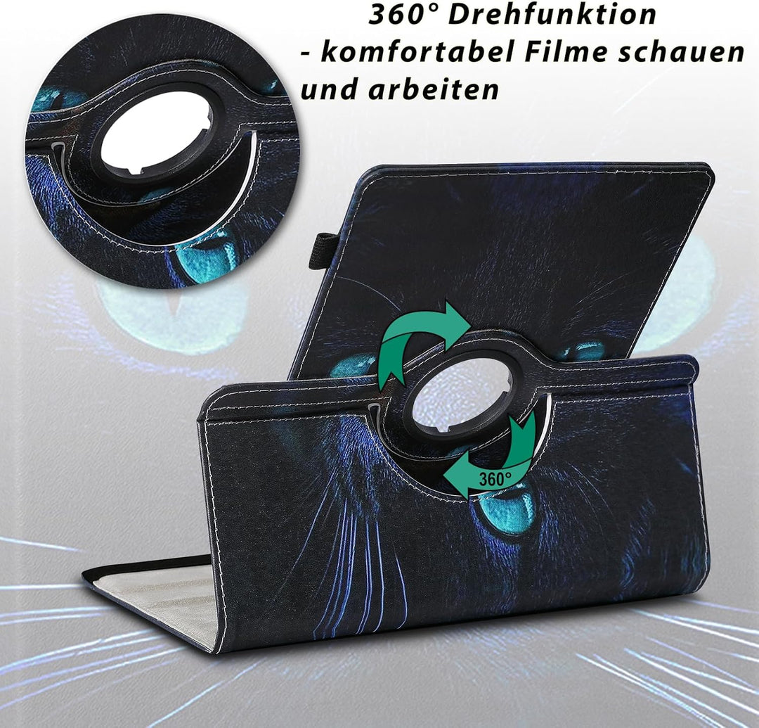 Revolutionäre 360-Grad-Drehung - die ultimative Tablet-Hülle für unvergleichliche Flexibilität kompa