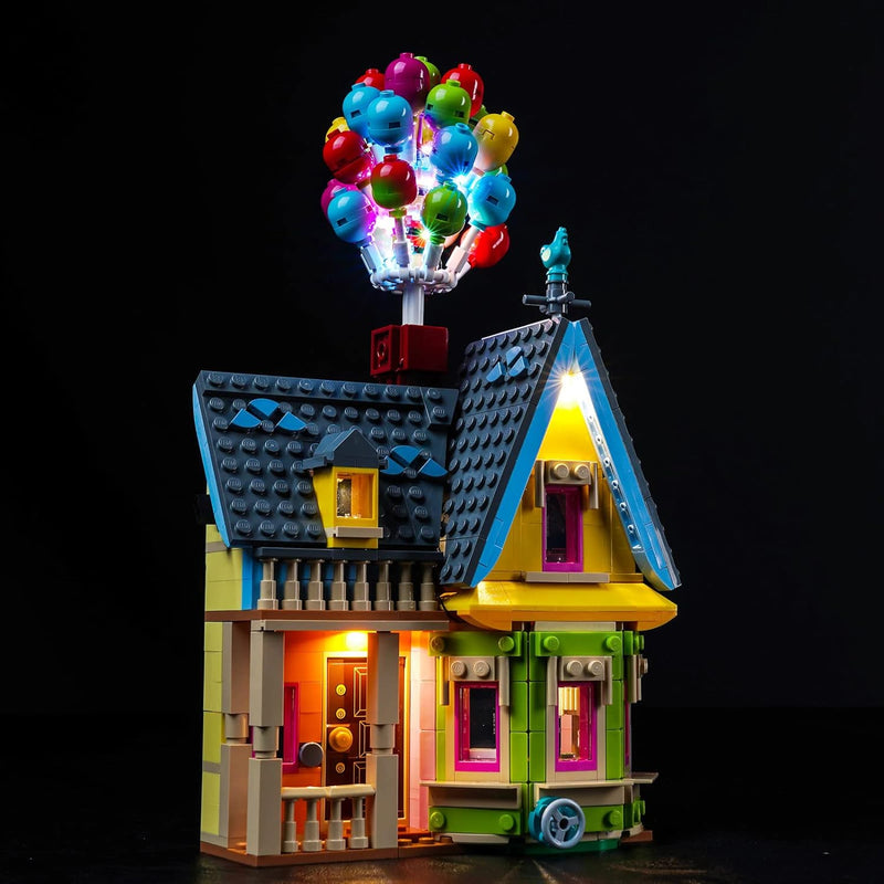 BrickBling Licht-Kit für Lego Disney and Pixar Carls Haus 43217 (Kein Lego-Modell), Led Beleuchtungs