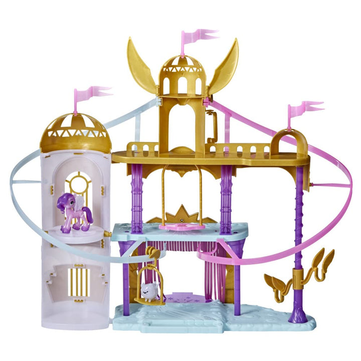 My little Pony: A New Generation Königliche Schlossrutsche, 56 cm grosses Schloss-Spielset mit 2 Sei
