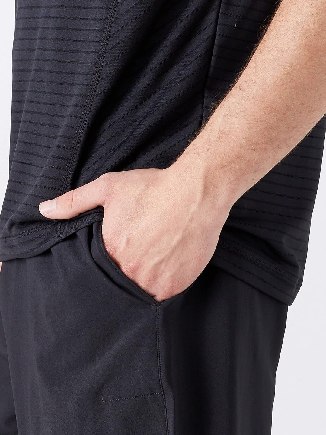 Wilson Herren Tennis Shorts Rush 9 Woven Short L Schwarz, L Schwarz