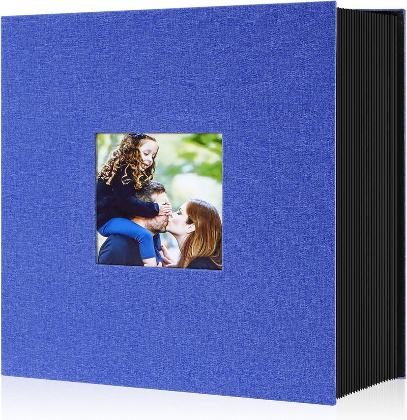 Lanpn Fotoalbum 10x15 1000, Extra Grosses XXL Leinen Einstecken Einsteckalbum für Hoch und Querforma