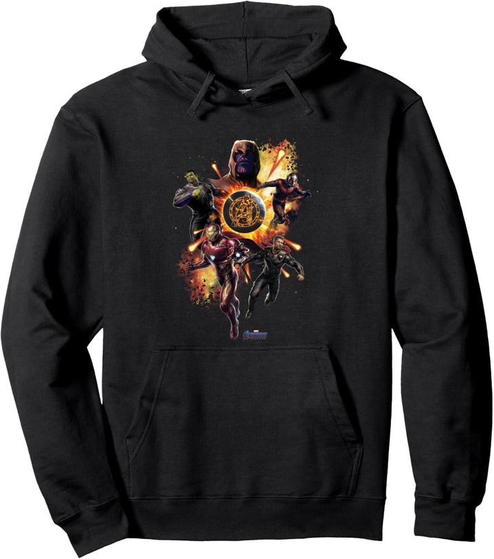 Marvel Avengers: Endgame Planet Explosion Logo Pullover Hoodie
