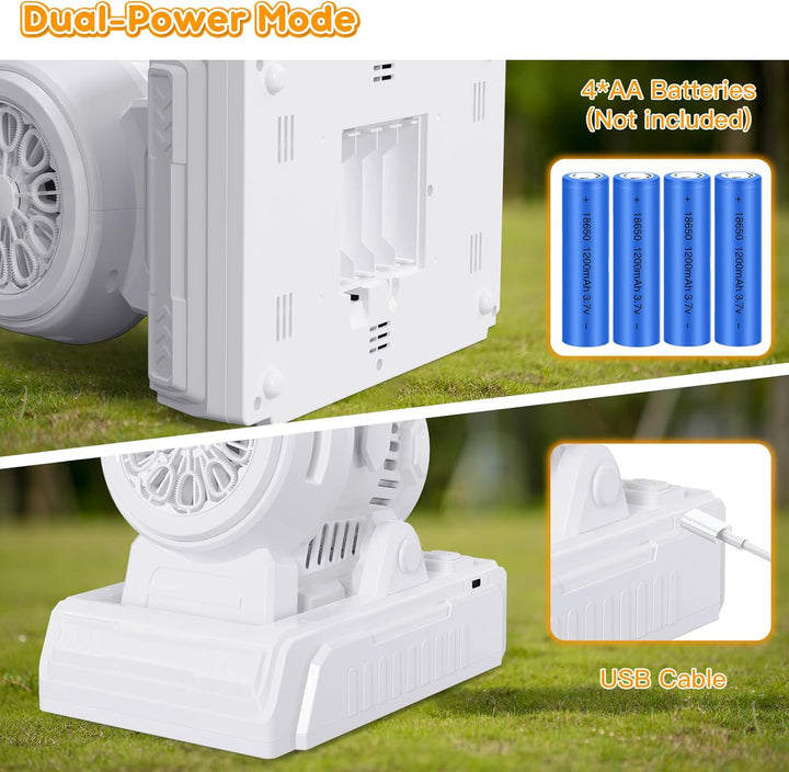 PANACARE Automatische Seifenblasenmaschine mit 20 Seifenblasenlösung, Elektrische Tragbare Seifenbla