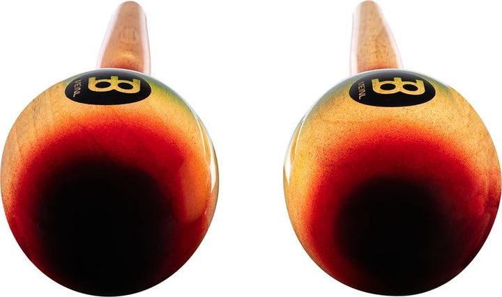 Meinl Percussion MWM1MC Wood Maracas, 25,5 cm Länge (Traditional), multi Color
