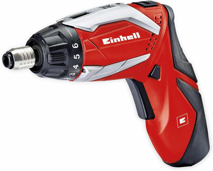 Einhell Akkuschreiber Set TE-SD 3,6 Li (Lithium Ionen, 3,6 V, 1,5 Ah, 3,5 Nm, 2x LED-Licht, Ladegerä