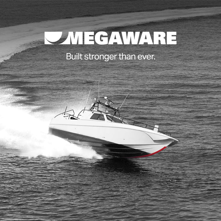 Megaware – XL ScuffBuster Bogenschutz mit Kerbe für Boote – schützt vor Schrammen und Kratzern – Ede